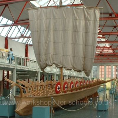 Roman river boat